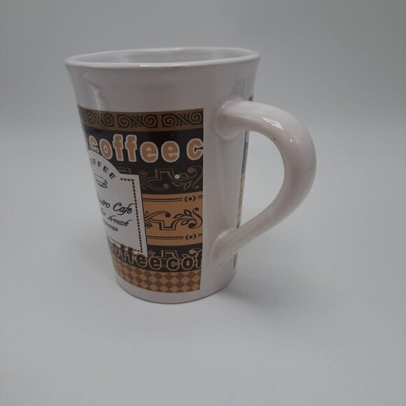 Royal Norfolk Coffee Theme Bistro Cafe Break Coffee Cup Mug Collectible Display - Picture 3 of 12